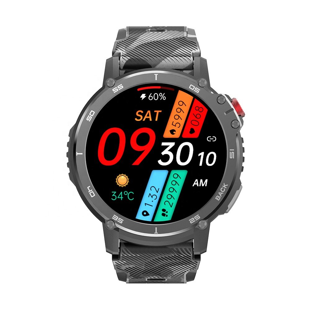 Smart Watches 2023 Model Arrivals C22 BT Calling 1.6 Inch 400*400 Round CyFit Smart Watch for Men