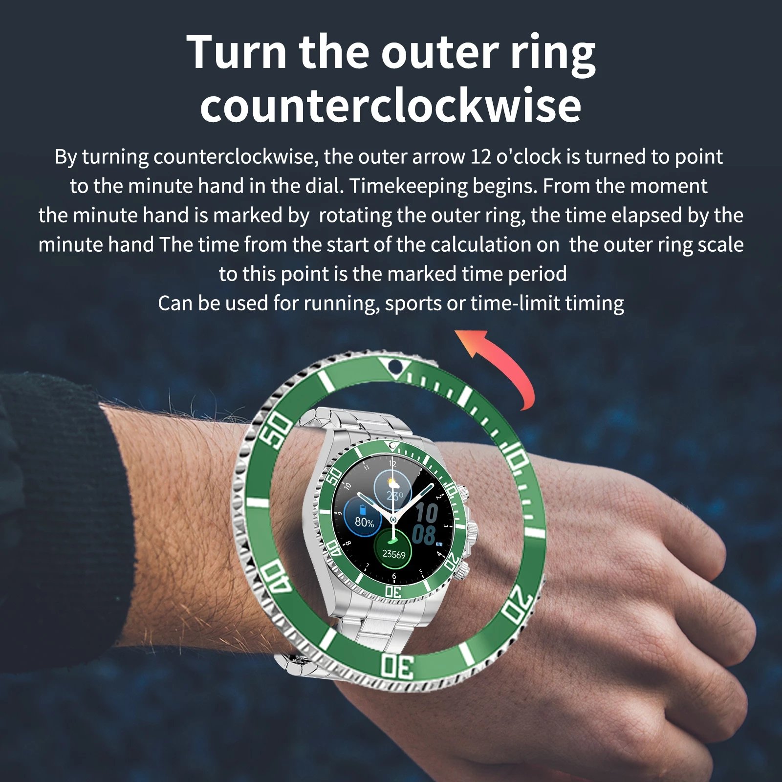 AW12 Smart Watch for Men BT Call Message Display DIY Wallpaper Heart Rate Blood Pressure Sports Waterproof Smartwatch