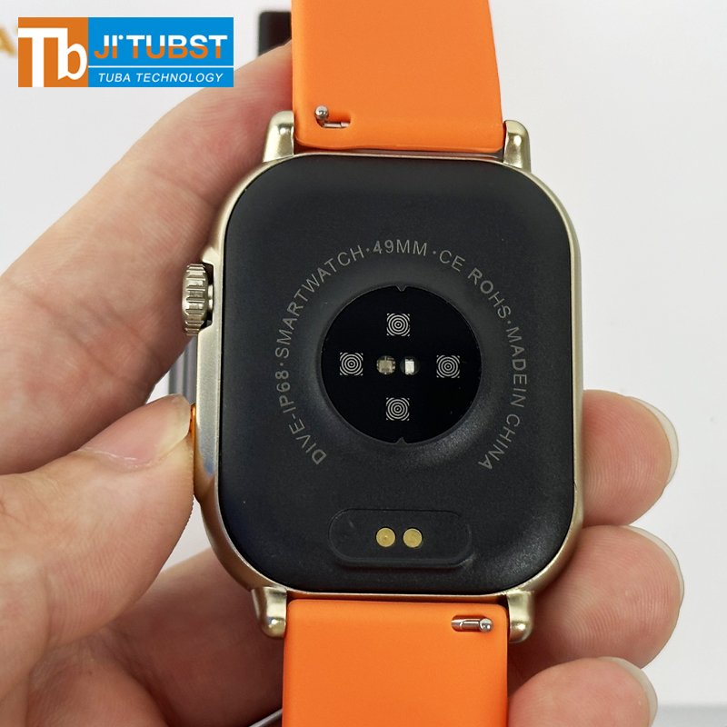 New Arrivals Smartwatches tk23pro Reloj Custom watch face Message Reminder tk23 pro square smart watches