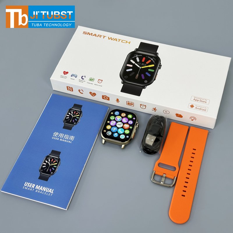 New Arrivals Smartwatches tk23pro Reloj Custom watch face Message Reminder tk23 pro square smart watches