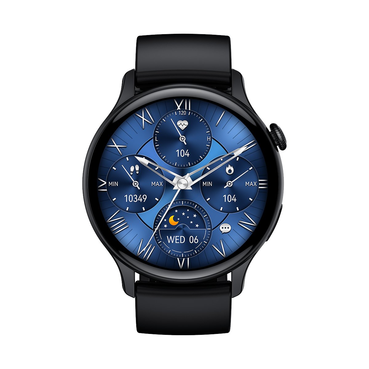 1.43" Round AMOLED HD Screen NFC BT Calling HK85 Smart Watch Health Monitoring Fitness Sports Smartwatch