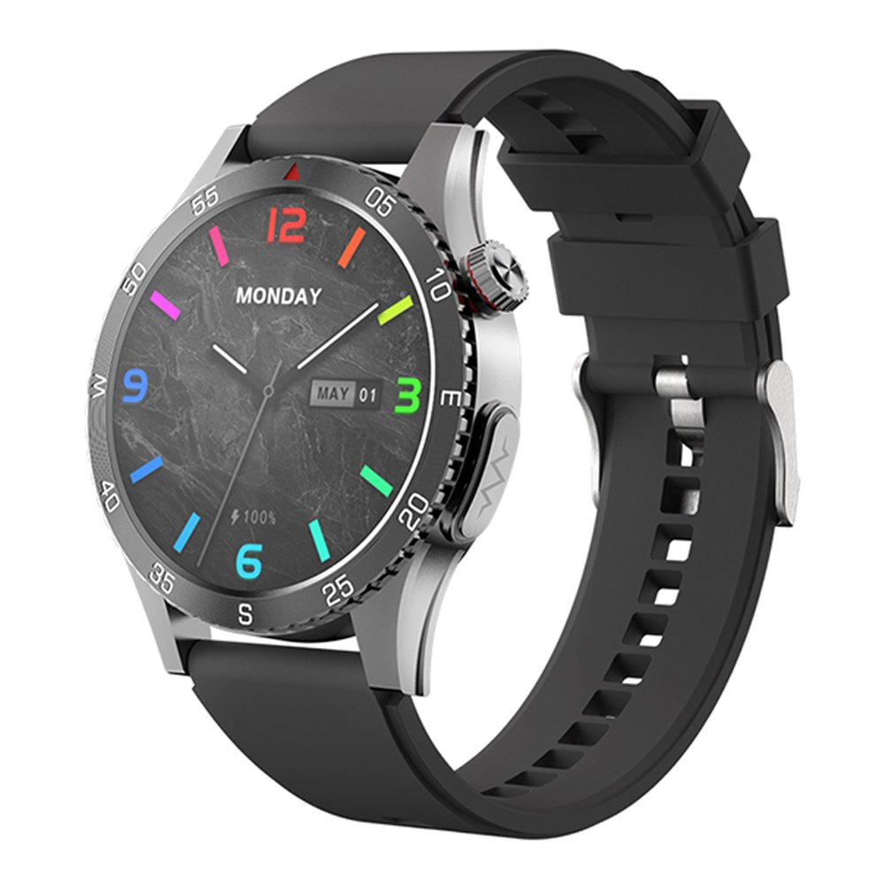 H9 Smart Watch 1.43inch Amoled SOS Call Round Screen Waterproof Heart Rate Blood Oxygen Sports Health Smartwatch For Elderly