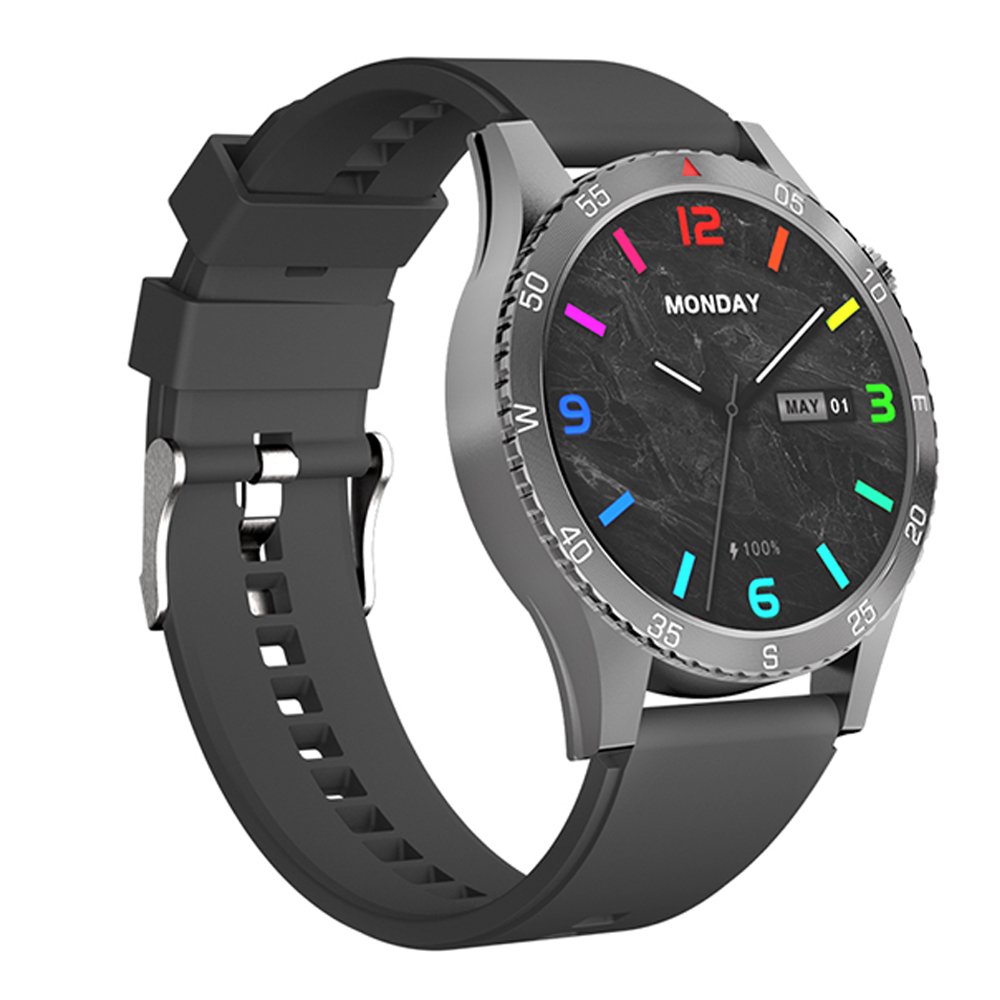 H9 Smart Watch 1.43inch Amoled SOS Call Round Screen Waterproof Heart Rate Blood Oxygen Sports Health Smartwatch For Elderly