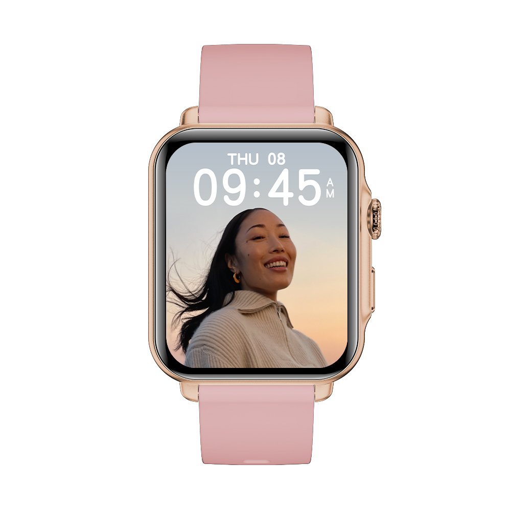 F26 High Resolution Smartwatch Bluetooth 5.0+3.0 Calling watches IP67 Waterproof with Body Temperature SPo2 Smart Watches