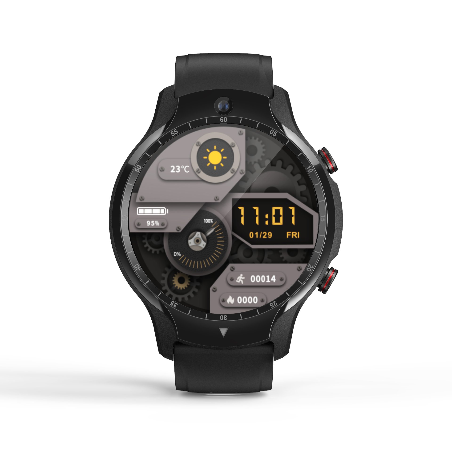4G Smart watch Android GPS Wifi 4G Smart Watch Phone with 5MP Camera LTE SIM Card Slot Android 9.0 Auxiliary docking APP