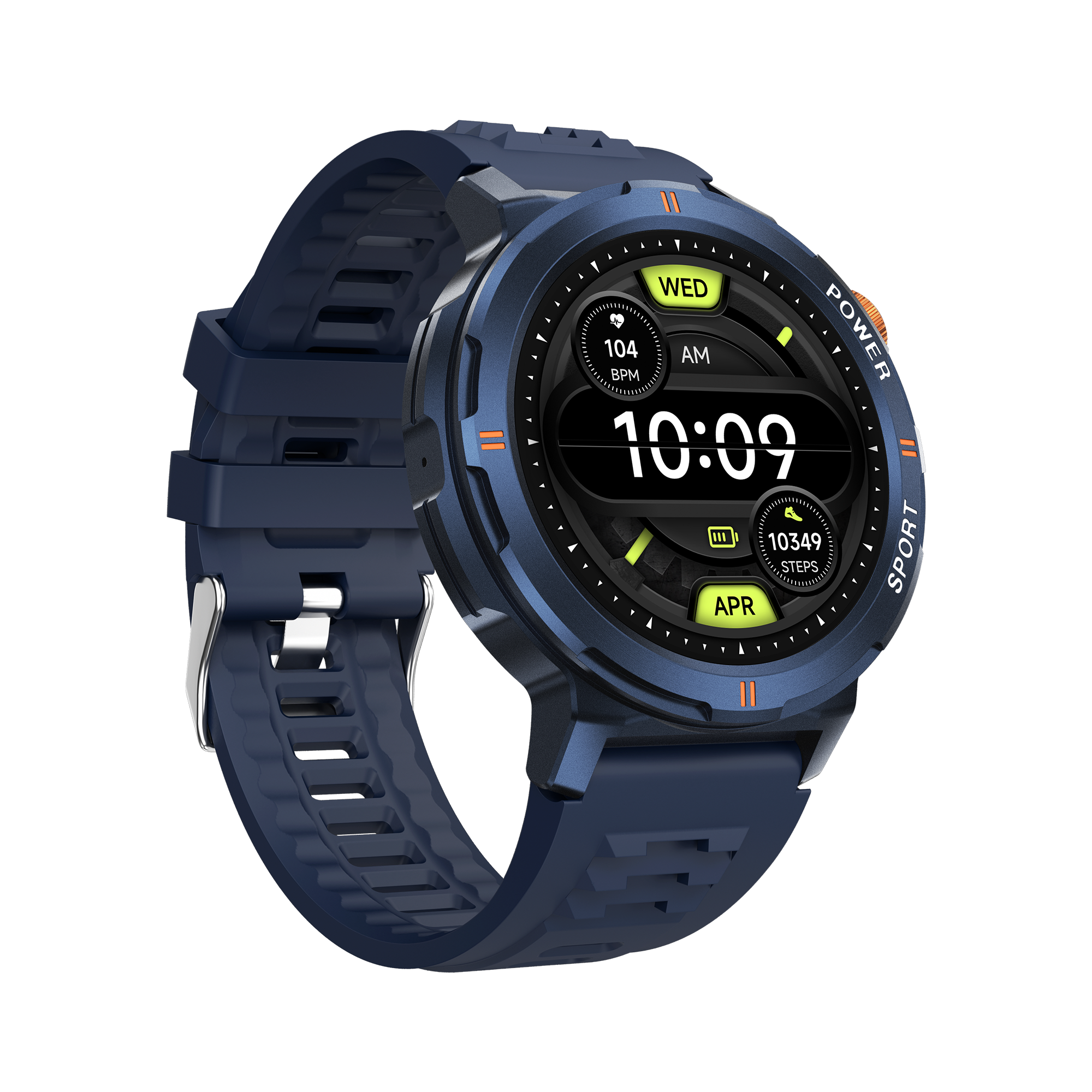 Metal Bezel 466*466 1.43 inch Touch Large Screen M52 AMOLED Screen Smart Watch Waterproof IP68 Blood Oxygen BT Music Call CE