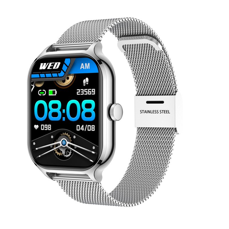 Newest GTS4 smart watch 2.01-inch HD large screen Real Bluetooth call heart rate detection exercise reminder Wireless