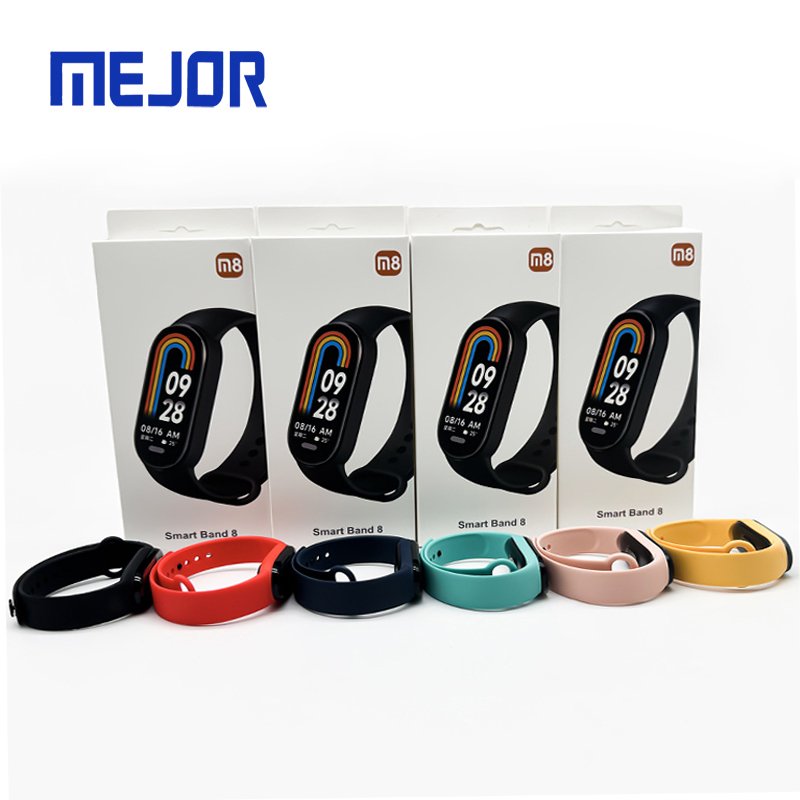 Rubber usb wrist band M5 bracelet sports wearfit M7 fitness tracker M8 FitPro mobile smart watch M6