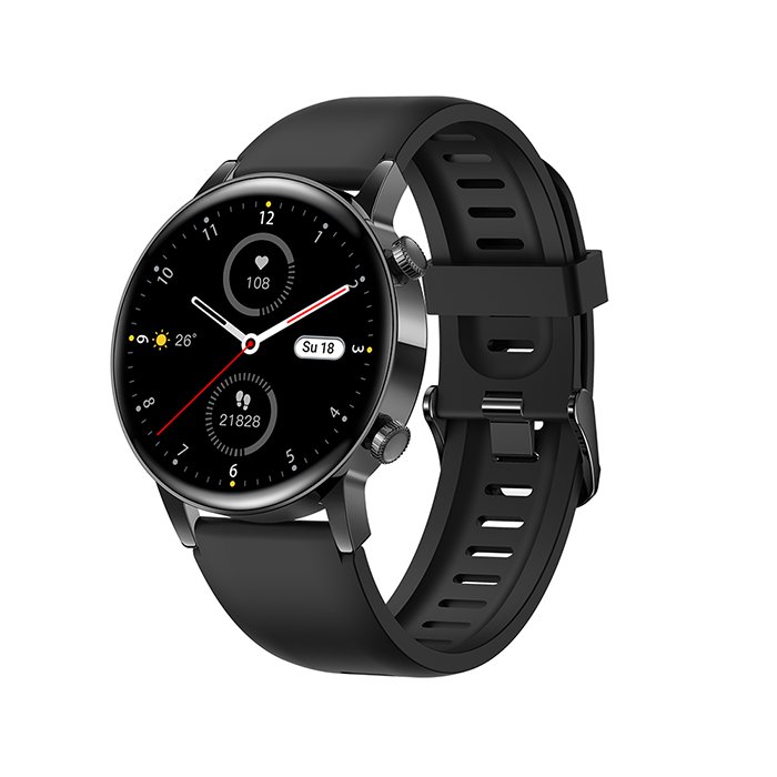 MK30 1.3 inch HD round screen IP68 220MAH long standby 64M flash detachable band outdoor design BT talking music Smart Watch