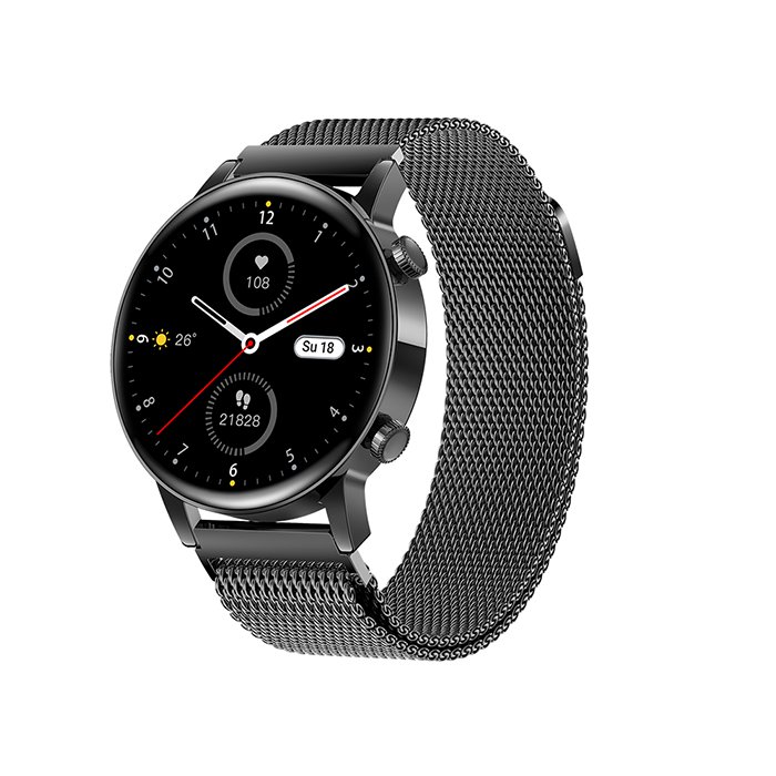 MK30 1.3 inch HD round screen IP68 220MAH long standby 64M flash detachable band outdoor design BT talking music Smart Watch