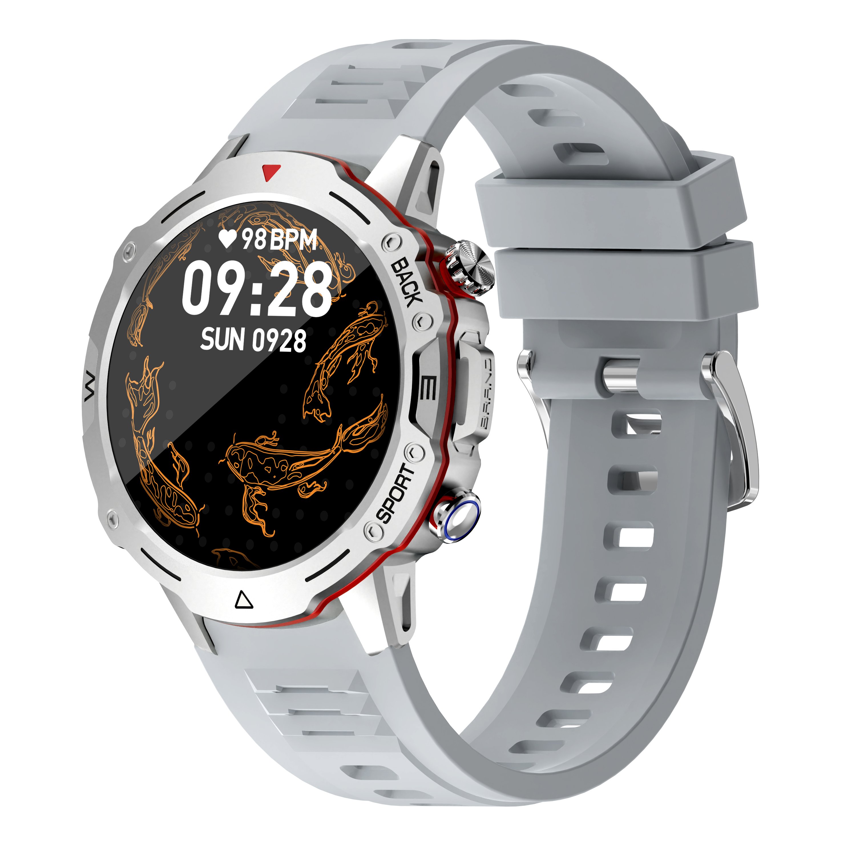 G102 2024 New stype Full Touch Screen 7 in 1 Multiple Straps S100 ULTRA Bracelet Heart Rate Sport Smart Watch with Watch Case