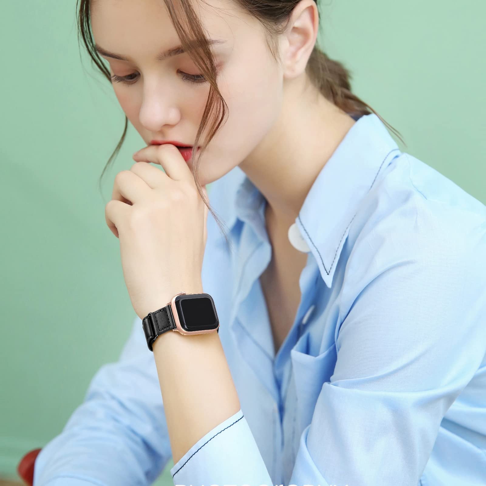 Smart Watch Bands Leather Versa Lite 2 Straps Retro Fashion Stripes High Quality Wholesale for I Watch For Apple Sumsang