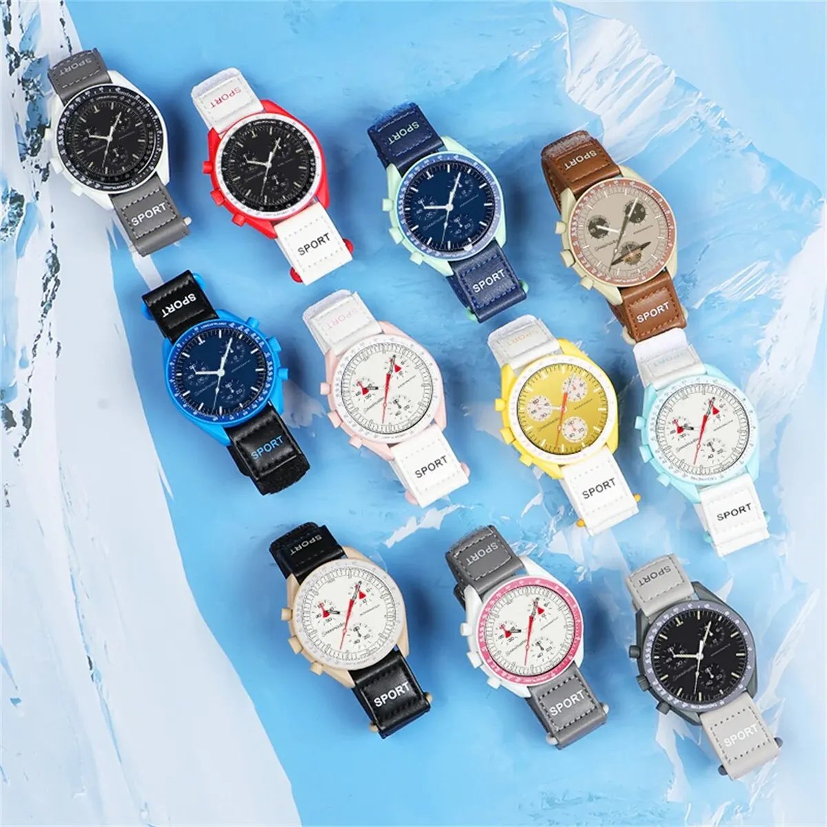 Omg smart watch mission nepture bioceramic omegaxswatch joint suit
