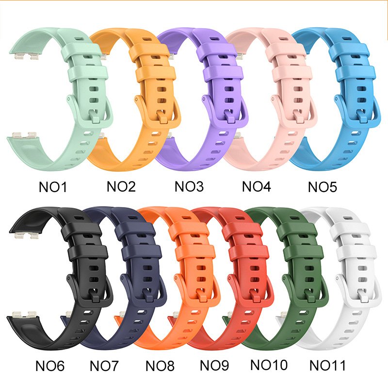 New Trends huawei band 8 9 silicone rubber sport smart Watch Strap Bracelet Correa For huawei band 8 9