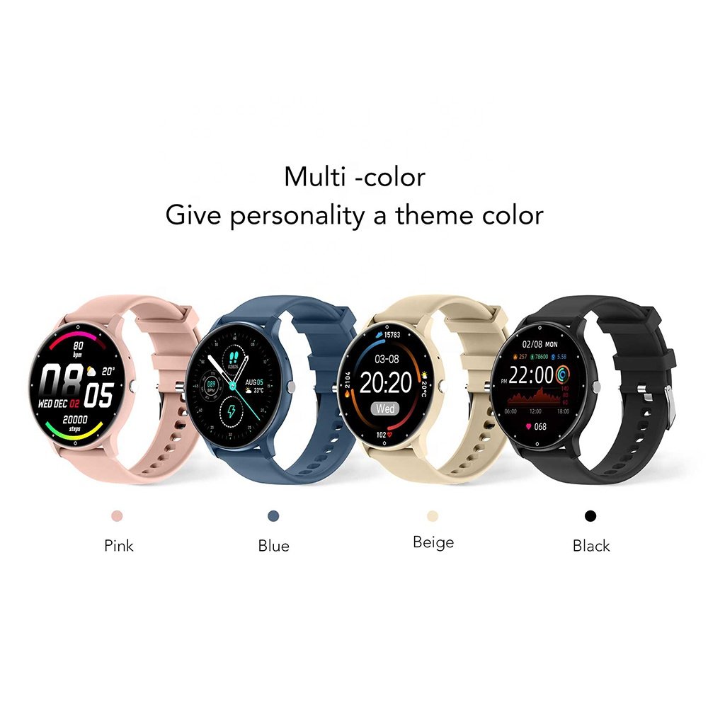 Lightweight Design Touch Screen Reloj Inteligente Heart Rate Fitness Sport Smart Watch Cheap Price BT Call Smartwatch ZL02c Pro