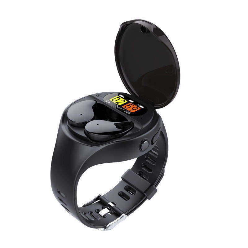 Tws Wireless Earbuds Sport Earphones Smart Watch With Earbuds Auriculares