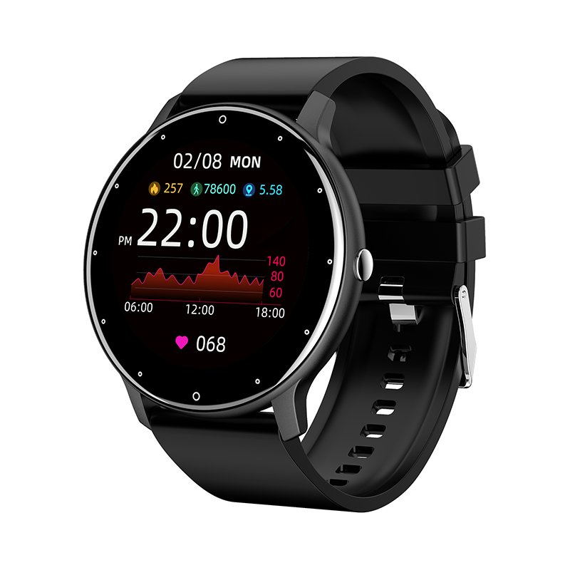 ZL02C Pro Smart Watch for Men Women Sleep Heart Rate Monitor Reloj Inteligente Round Smartwatch with Long Battery Life