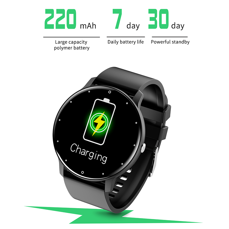 ZL02C Pro Smart Watch for Men Women Sleep Heart Rate Monitor Reloj Inteligente Round Smartwatch with Long Battery Life