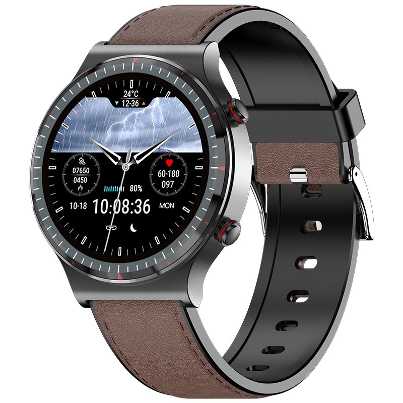 New Medical Grade PPG+ECG Infrared Blood Oxygen Accuracy Health Monitoring Smart Watch G08