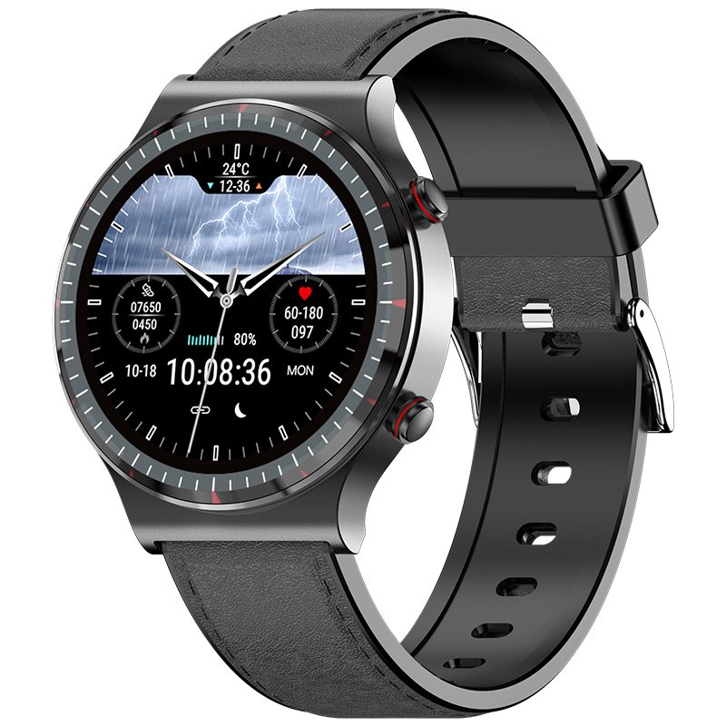 New Medical Grade PPG+ECG Infrared Blood Oxygen Accuracy Health Monitoring Smart Watch G08