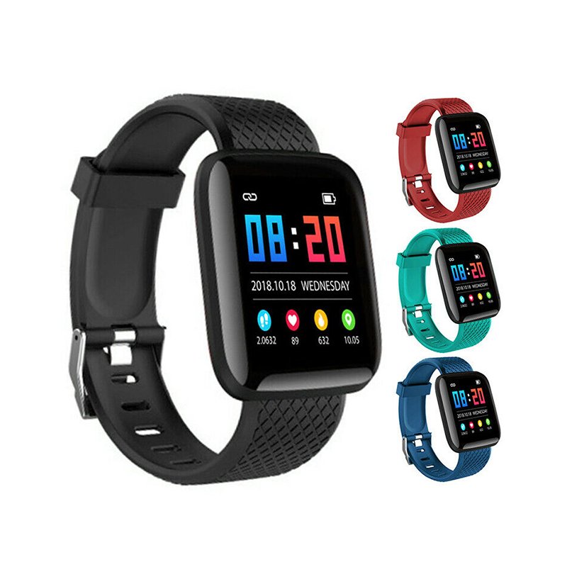116Plus Smart Watch Wristband Sports Fitness Smart Bracelet Blood Pressure Measurement Watches Pedometer Smartwatch