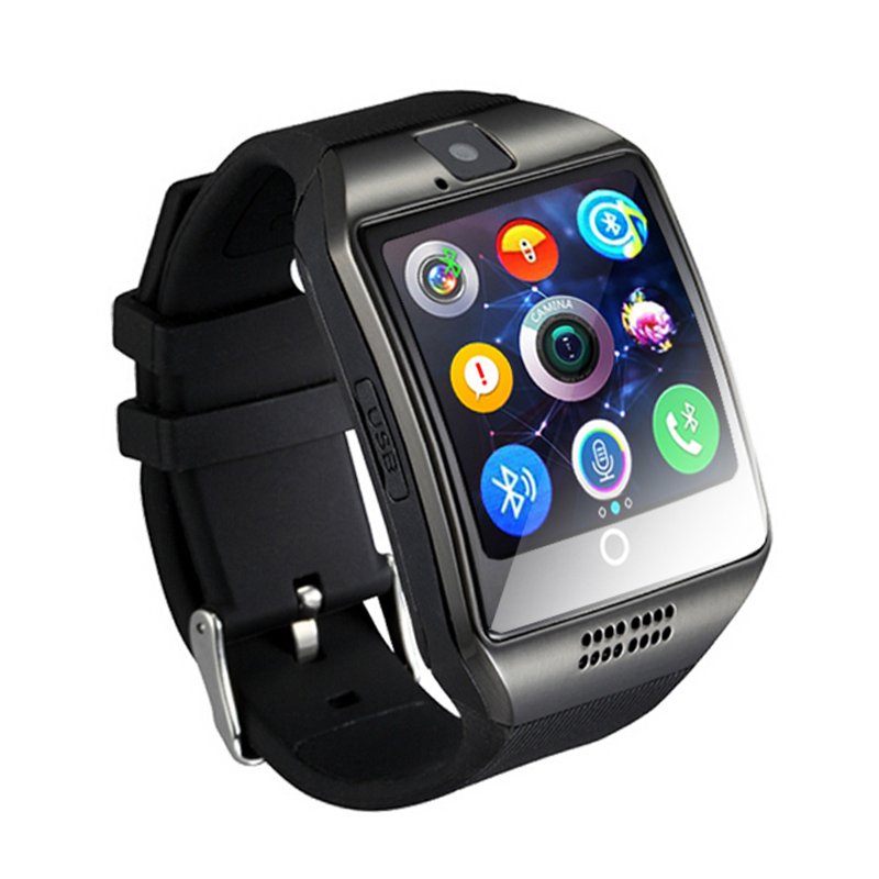 Q18 smart watch Bluetooh Watches DZ09 Wristwatch with Camera TF SIM Card Slot Pedometer Answer Call with Box for Android IOS