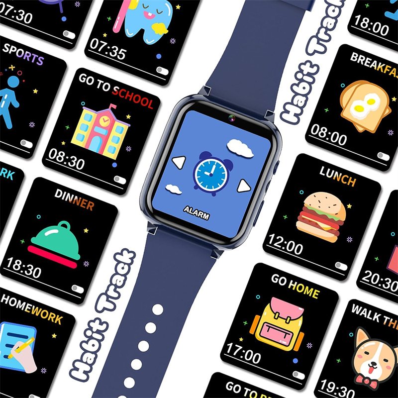 Factory Hot Sale Kids Smart Watch Children Music Player 26 Games Wristwatches Kids Boys Digital Watches For Children