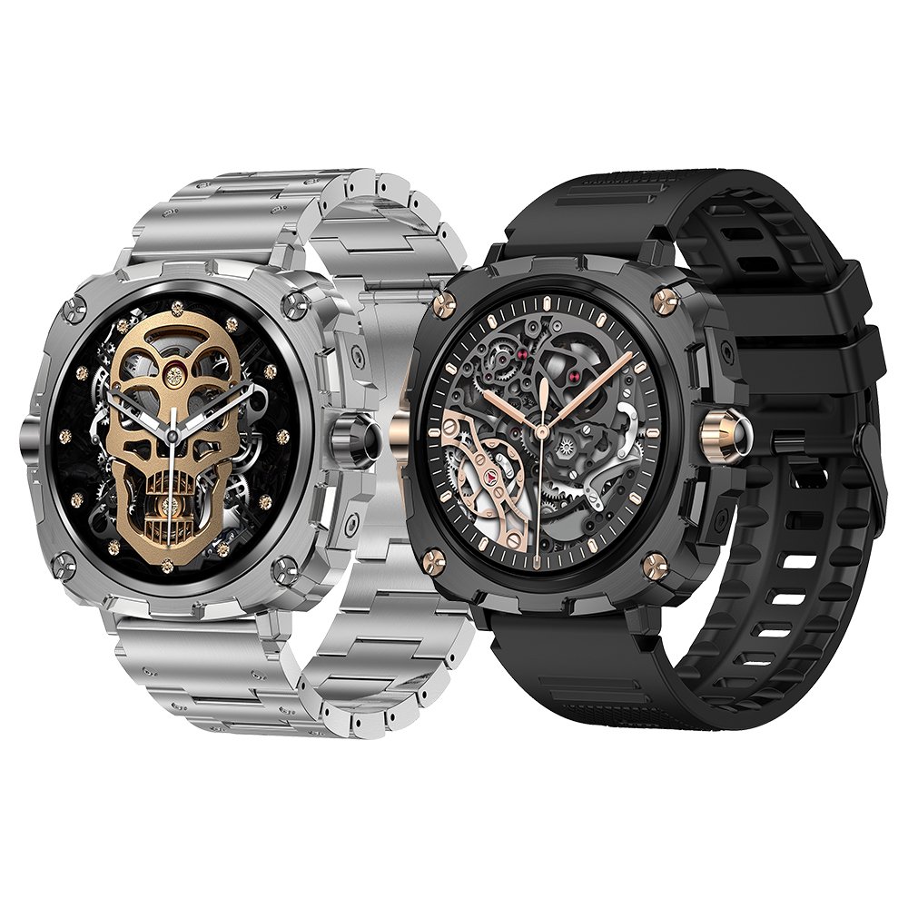 2024 New AK71 Smart watch 1.43Inch AMOLED outdoor sport BT calling 400mAh Battery Health Heart Rate smartwatch for Men