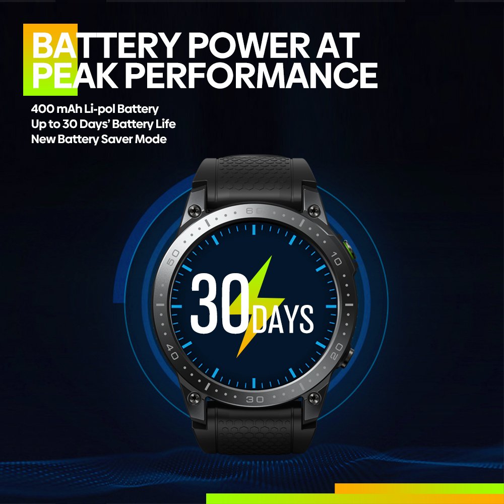 Zeblaze Ares 3 Pro Smart Watch Ultra HD AMOLED Display Voice Calling 100+ Sports Modes 24H Health Monitor Smartwatch