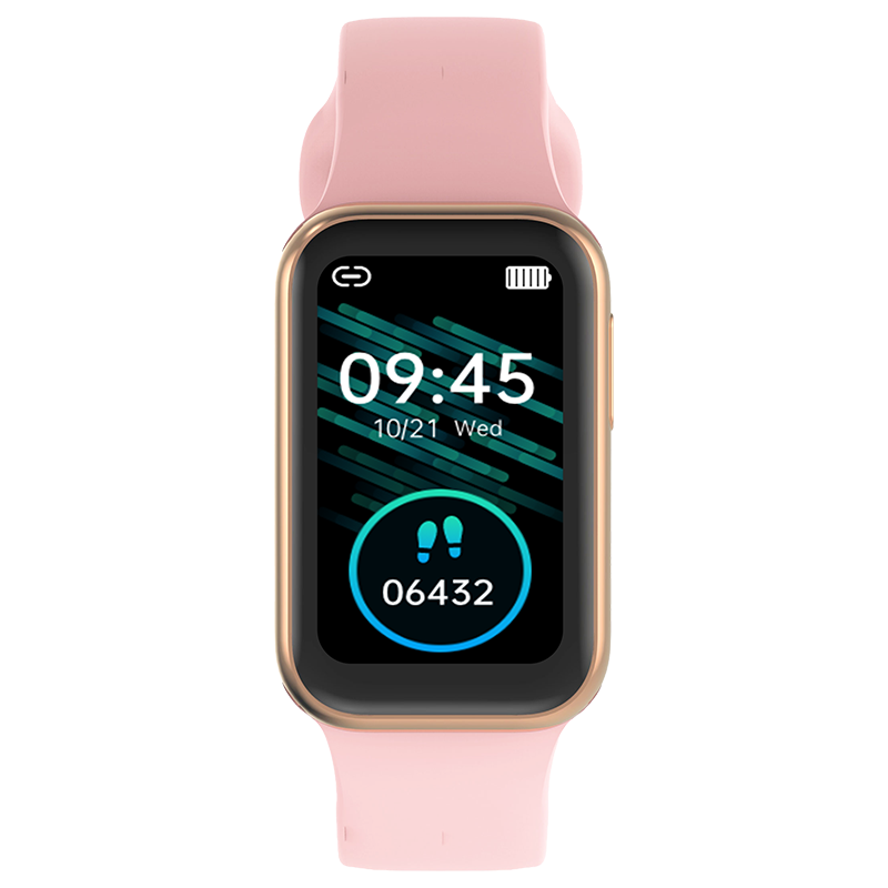 Smart Watch with Pedometer Thermometer Smart Watch Android Sleep Tracker Touch Screen Sport Ip67 Waterproof