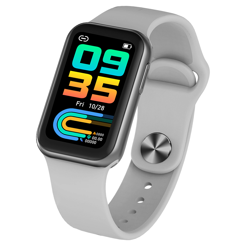 Smart Watch with Pedometer Thermometer Smart Watch Android Sleep Tracker Touch Screen Sport Ip67 Waterproof