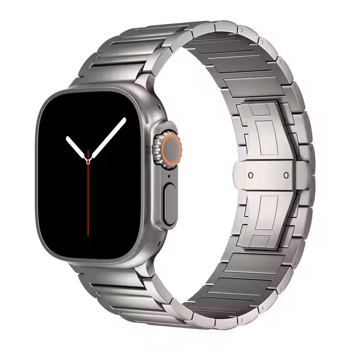 Keepwin Top-ranking 49mm Titanium Watch Ultra Band Strap Bracelet for Smart Watch Apple iWatch Ultra 9/8/7/6/5/4/SE