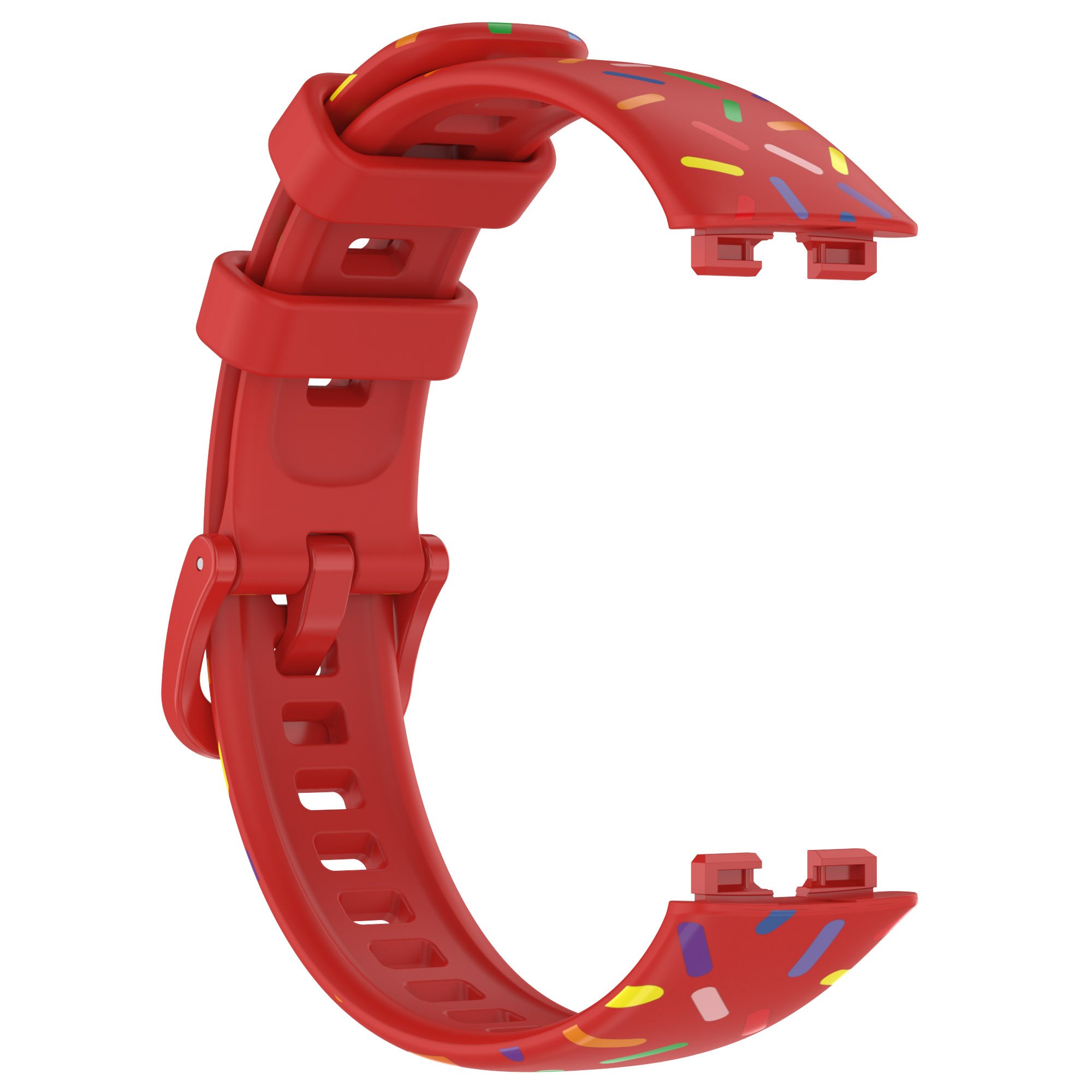 New Trends huawei band 8 9 silicone TPU rainbow sport Replacement smart Watch Strap Correa For huawei band 8 9