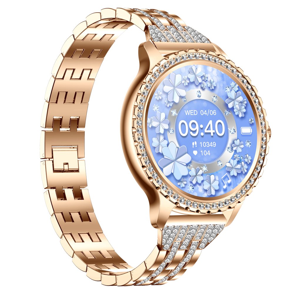 I58 Lady Smart watch Diamond-studded 2023 Fashion Luxury 1.32" screen BT Call IP67 Sport 220mAh smart watch for women