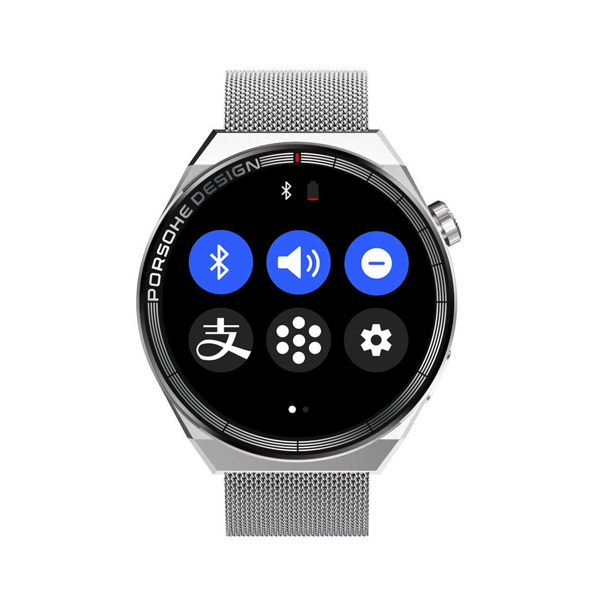 Smart Watch IOS Android Men Women Sport Watch Pedometer Fitness Bracelet Watches for Phone Glass Digital Alloy Round Leather