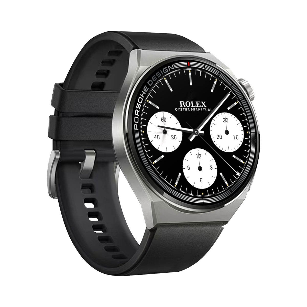 Smart Watch IOS Android Men Women Sport Watch Pedometer Fitness Bracelet Watches for Phone Glass Digital Alloy Round Leather
