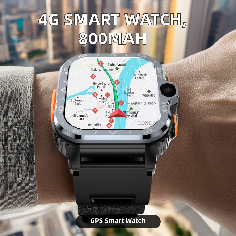 PGD smartwatch 2024 High Quality 4G Android Camera 2G+16G Touch Screen sim card support Wifi Smart Watch