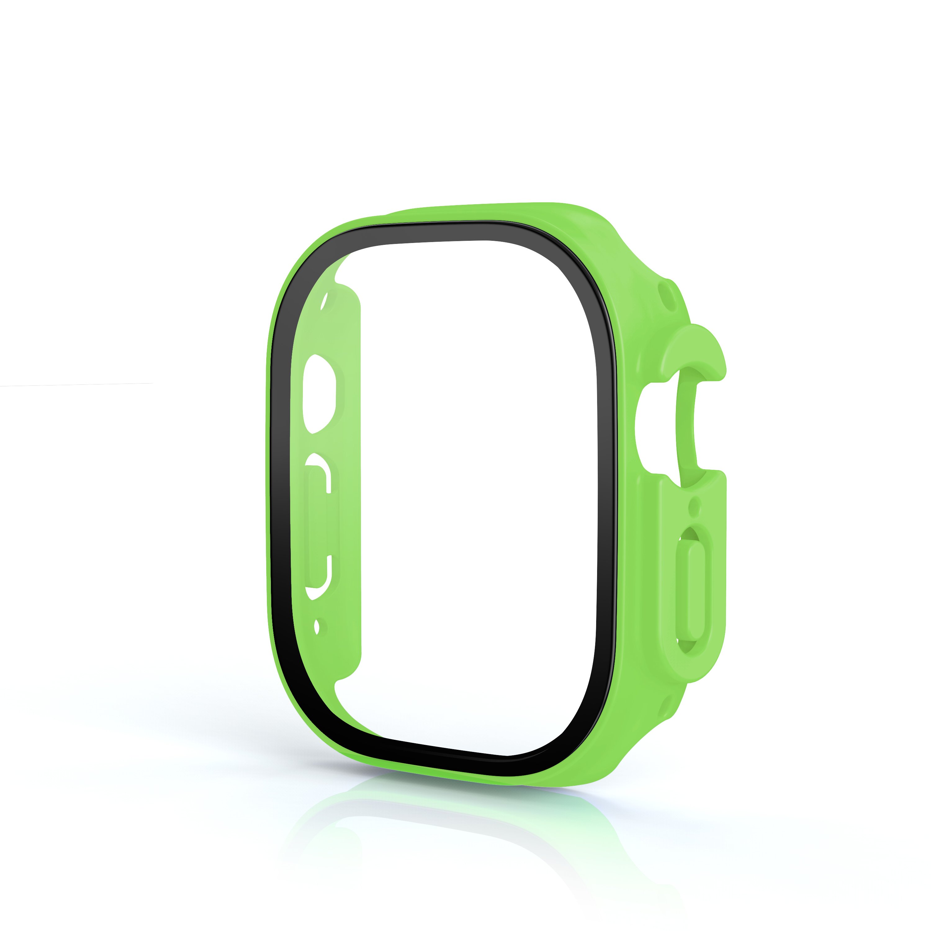 ShanHai Glass+Cover For Apple Watch Ultra 49mm Case Smartwatch PC Bumper+Screen Protector Tempered Case For iWatch Series Band