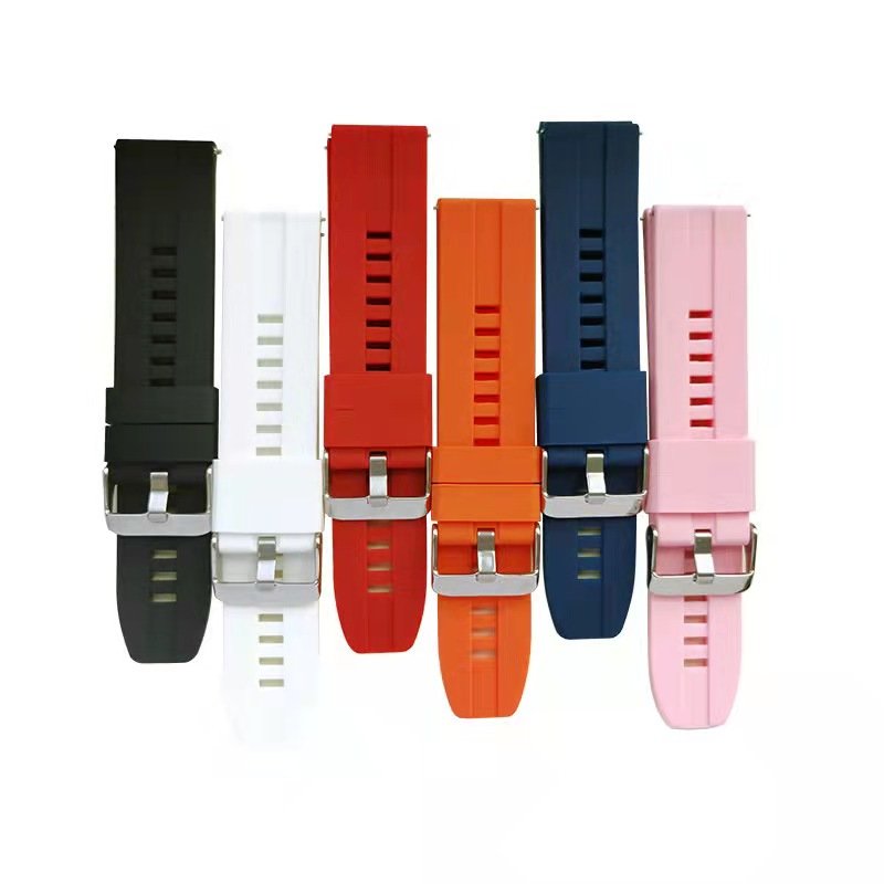 20mm 22mm Quick Release Rubber Silicone smart watch Band watch Strap For Huawei GT/GT2