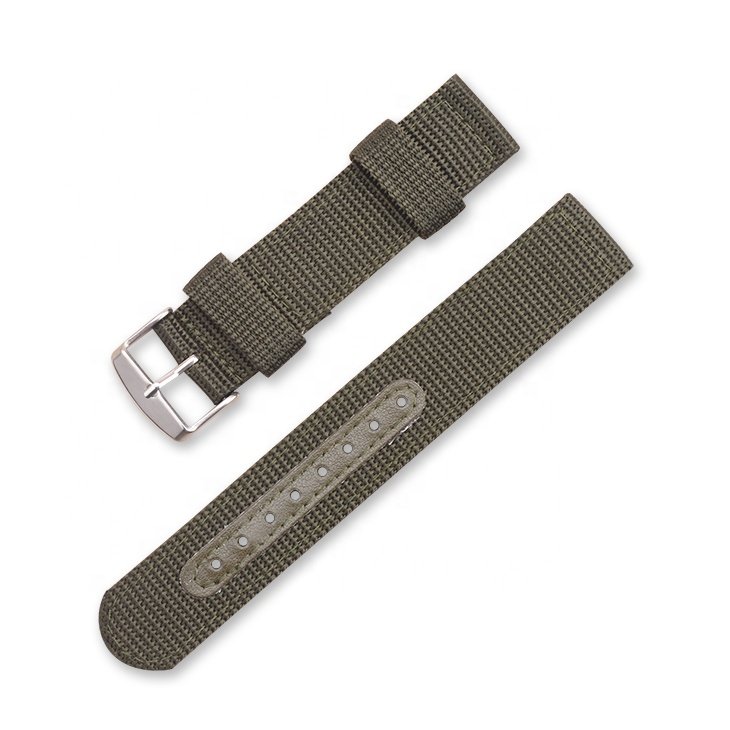 OEM 18mm 20mm 22mm 24mm Fabric Nylon Camouflage Camo Watch Band