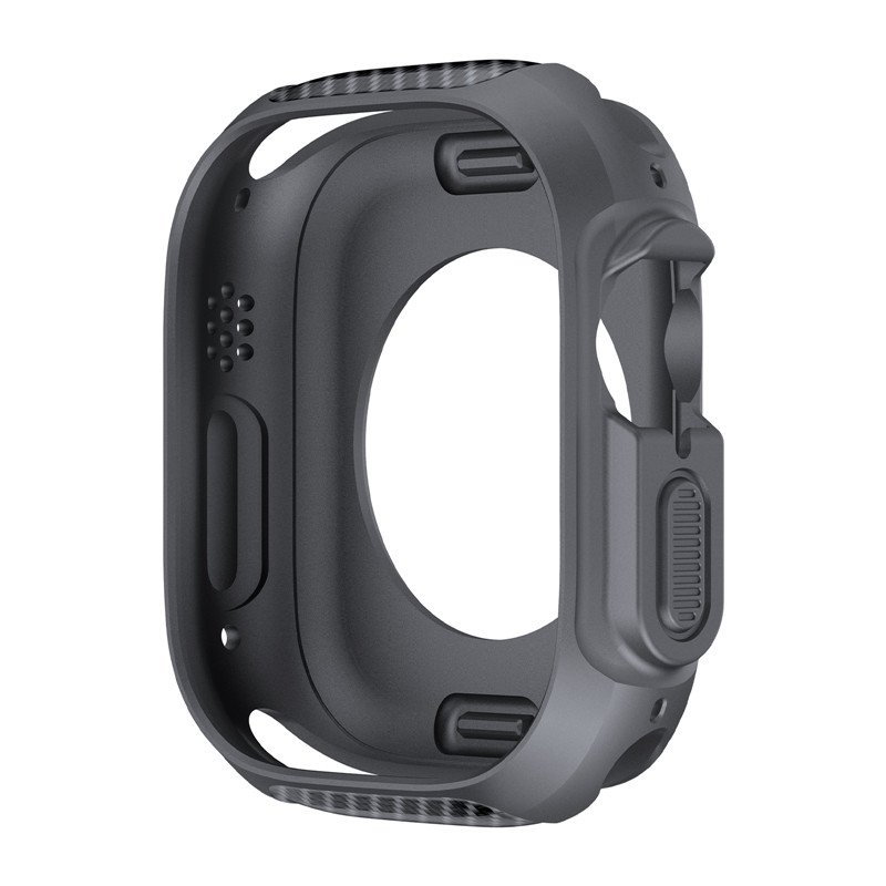 49mm Carbon Fiber Three-proof Watch Case for Apple i Watch 8 Smart Watch Protective Case Cover for Apple 8 9
