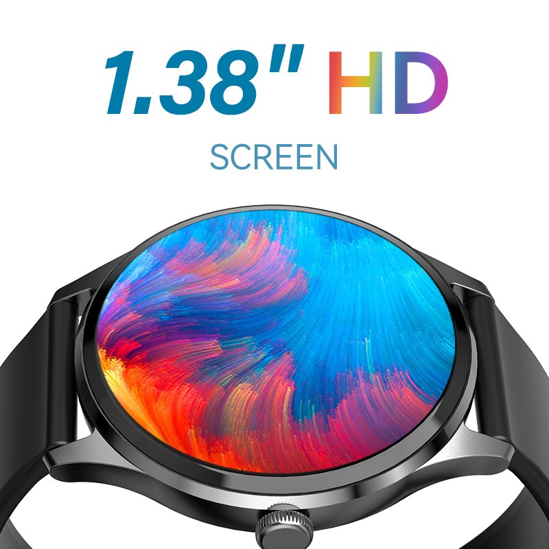 High quality touch round screen sports fitness reloj inteligente wholesale men watches smart watch