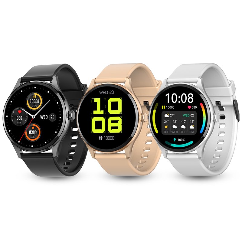 High quality touch round screen sports fitness reloj inteligente wholesale men watches smart watch