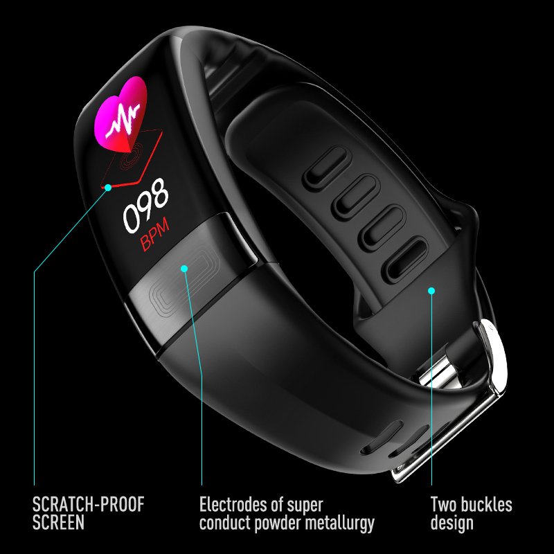 2023 New Blood Pressure Measurement Waterproof Smart Bracelet Fitness Band Watch Smart Bracelet