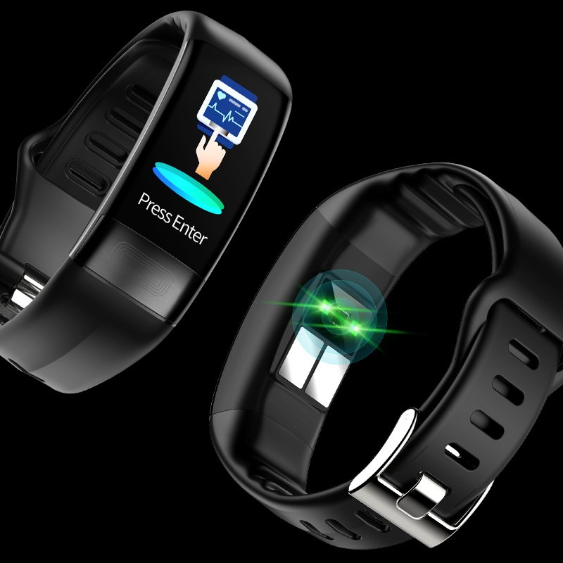 2023 New Blood Pressure Measurement Waterproof Smart Bracelet Fitness Band Watch Smart Bracelet