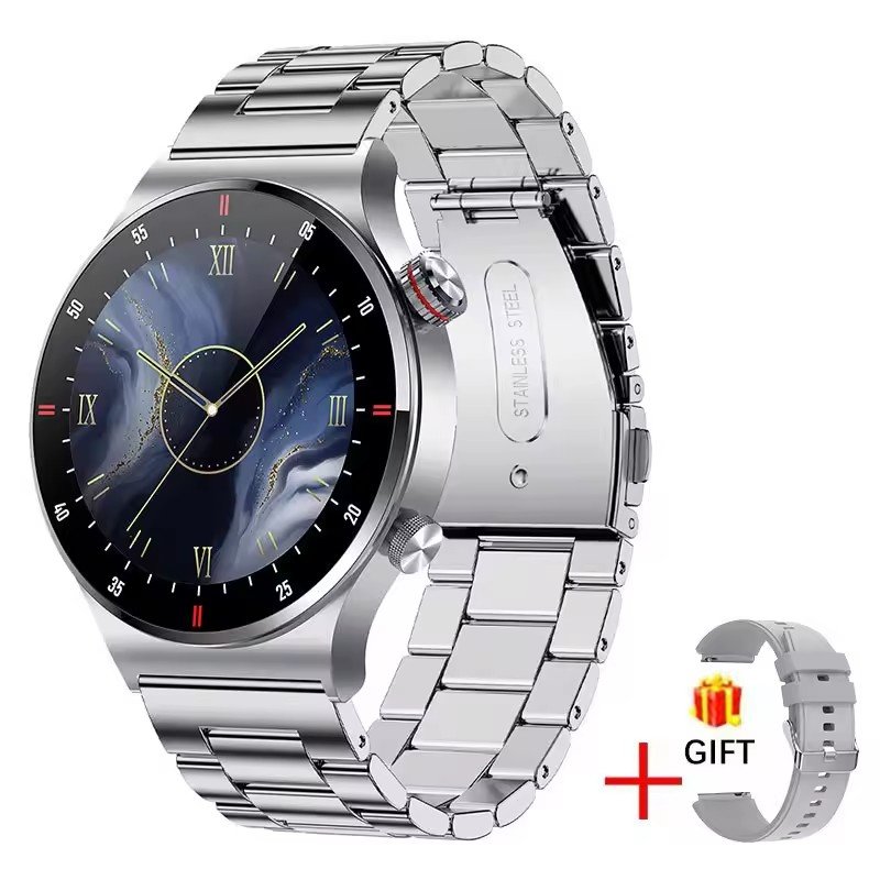 LIGE BW0382 ECG+PPG BT Call Smart Watches Men Sports Bracelet NFC Waterproof Watch Face Men Smart Wristwatch For IOS Android