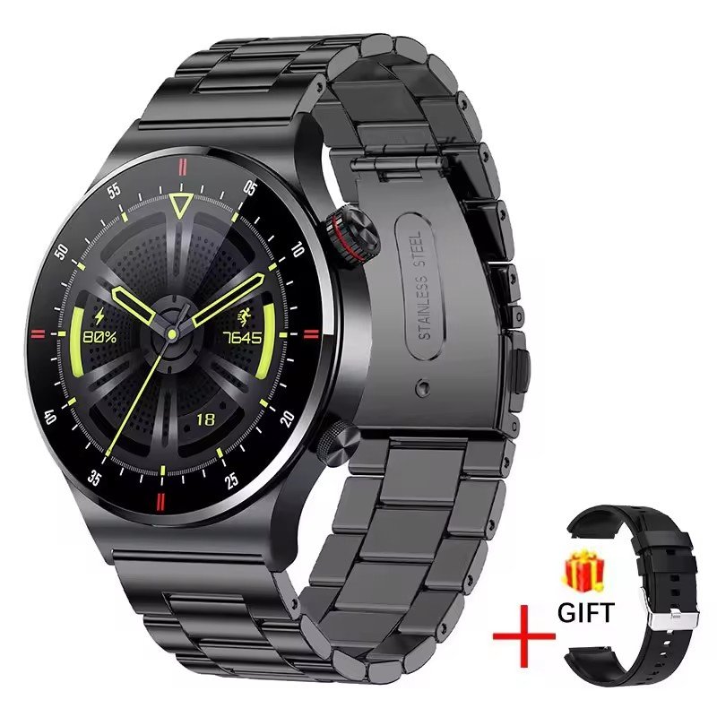 LIGE BW0382 ECG+PPG BT Call Smart Watches Men Sports Bracelet NFC Waterproof Watch Face Men Smart Wristwatch For IOS Android
