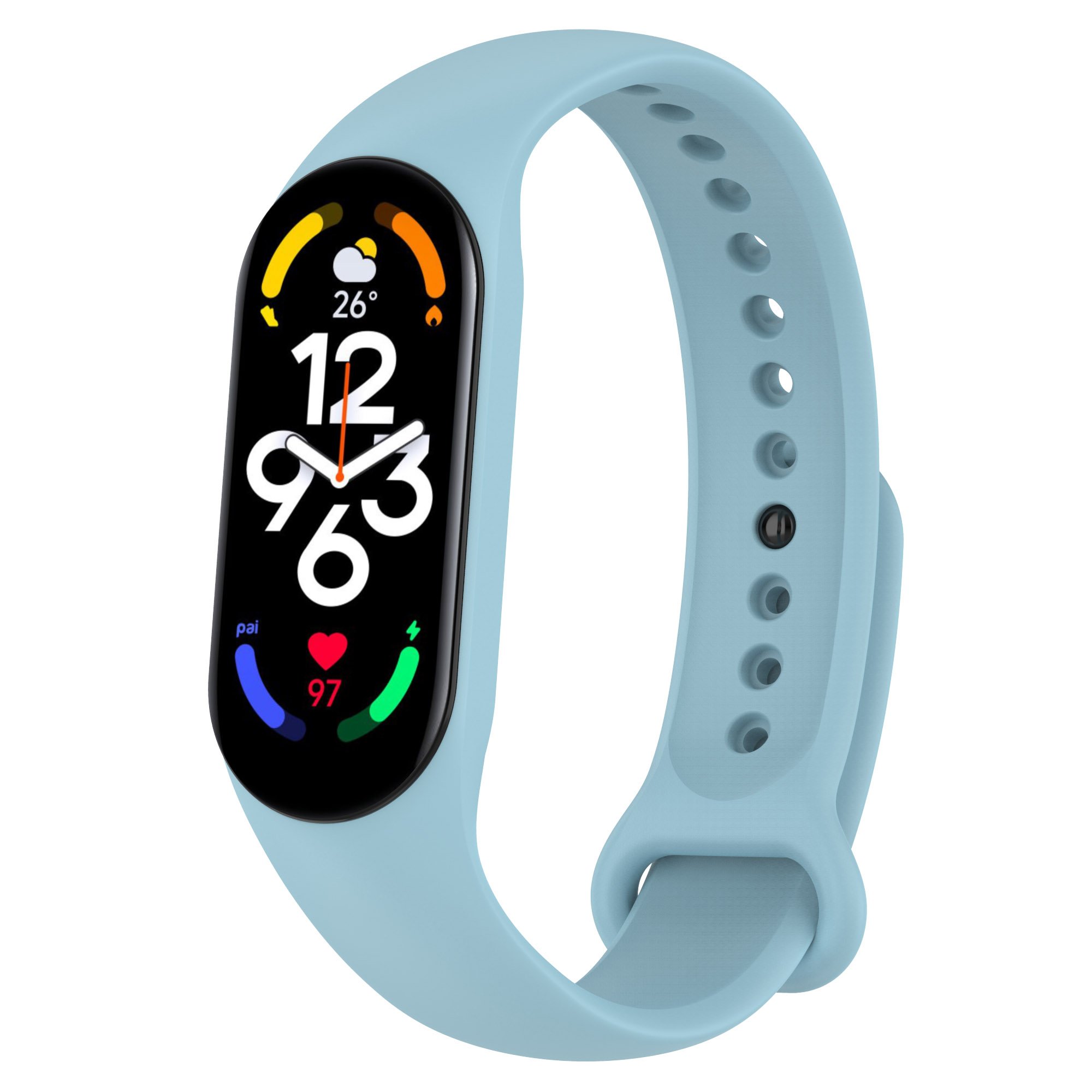 Eraysun Watch Band M1 Watch Strap TPU Silicone Adjustable For xiaomi 3/4/5/6/7Waterproof Flexible Unisex Rubber Smart Watch Band