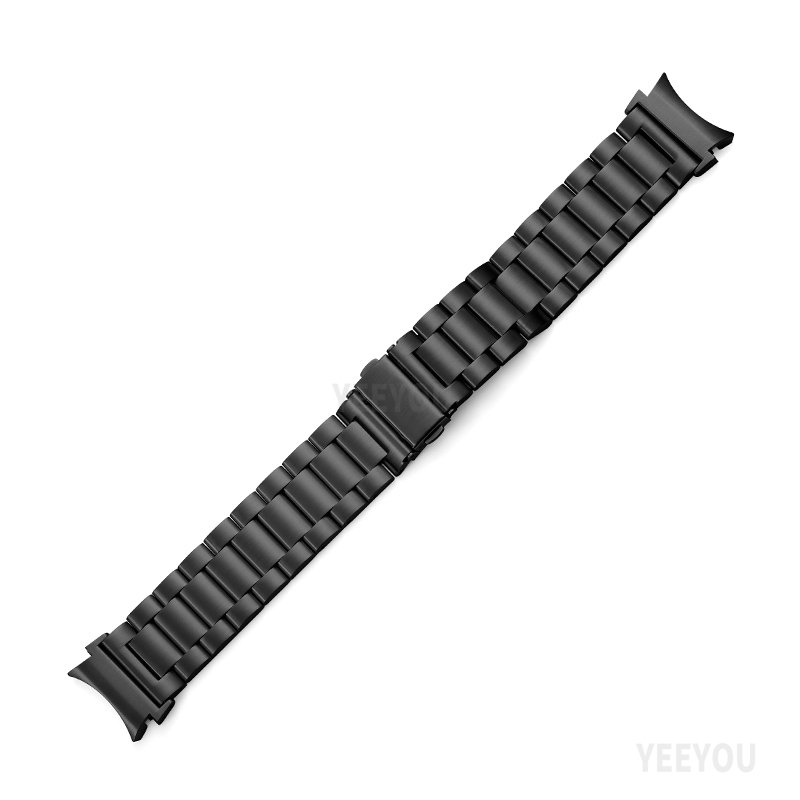 High Quality Luxury Stainless Steel Metal Smart Watch Band Straps Armbands Adjustable Galaxy Watch 4/4 Classic Fashion