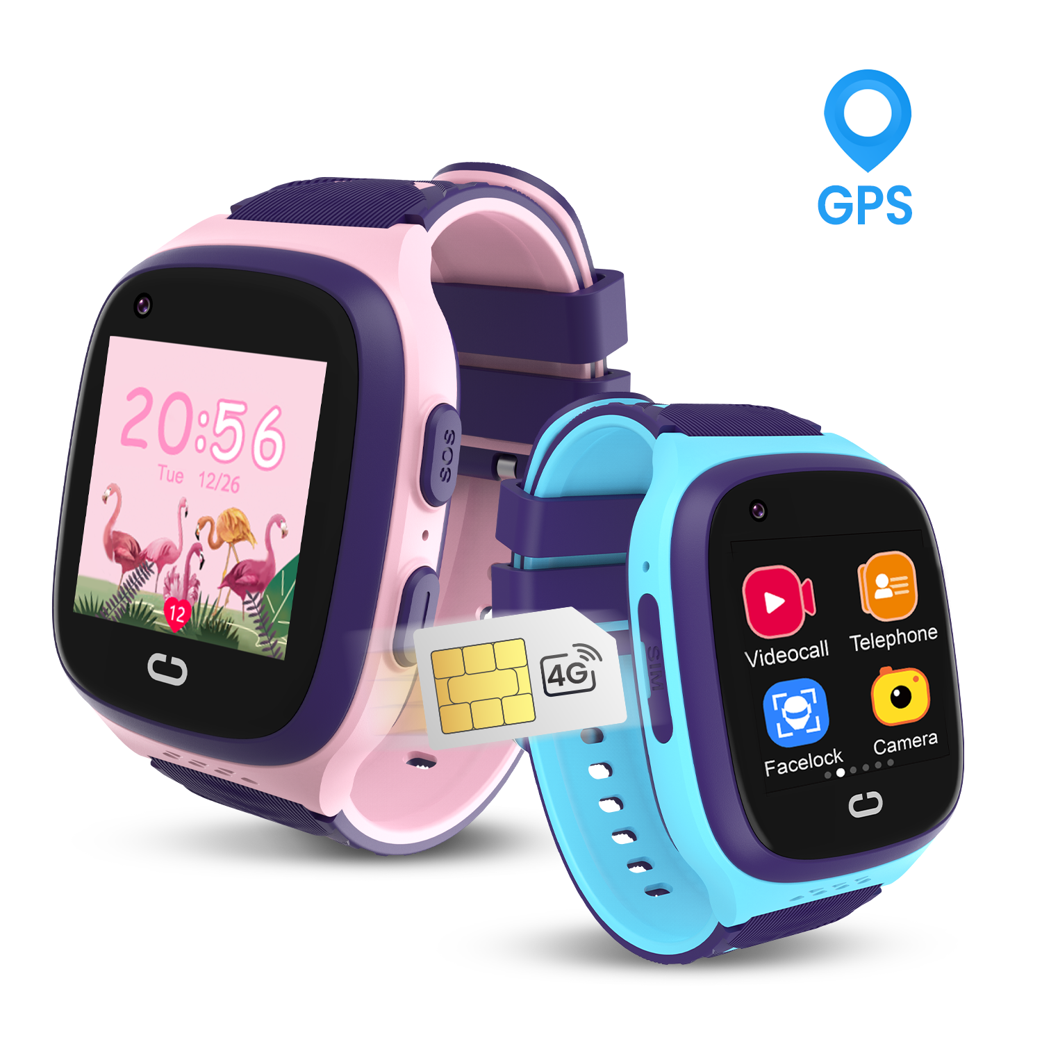 LT31 Kids Watch 4G Smart Watch GPS LBS Tracker Camera Video Call Wifi SOS IP67 Waterproof children 4g Sim Kids Smart watch